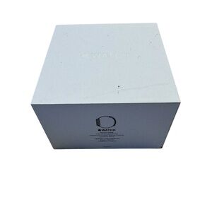 Apple Watch 1 Original 42mm Sports band Empty‎ Box Square White Hard Plastic